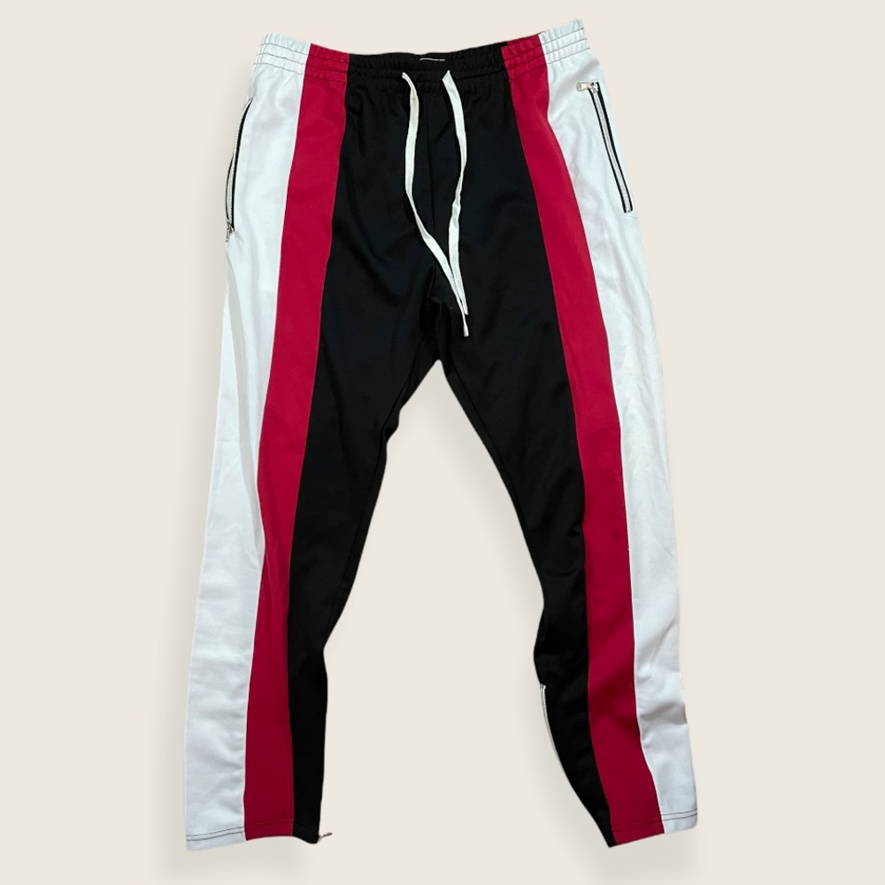 forever 21 ankle zip track pants